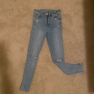 American Eagle Outfitters Light Blue Women Jeans
